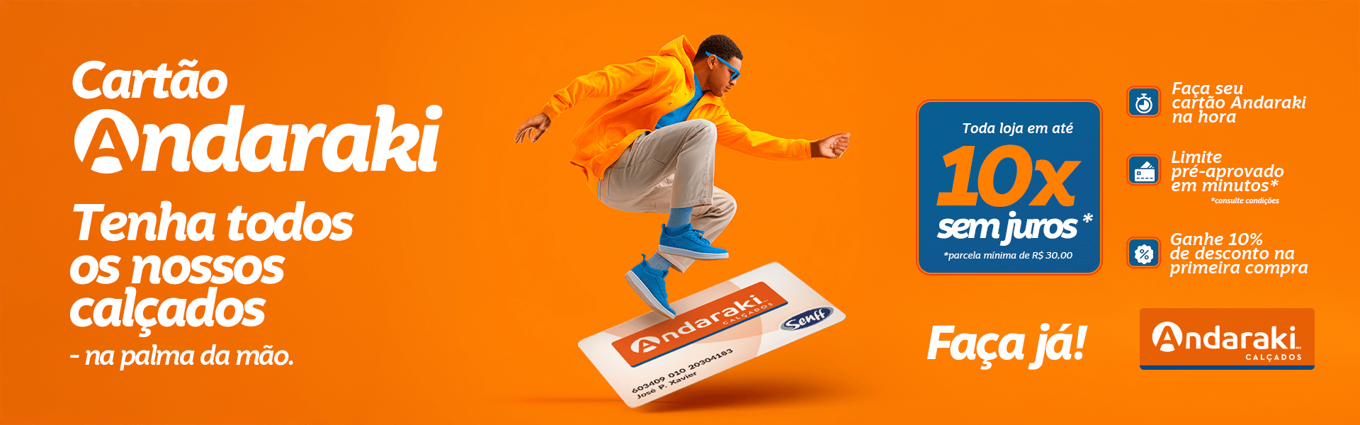 Banner Cartão Andaraki