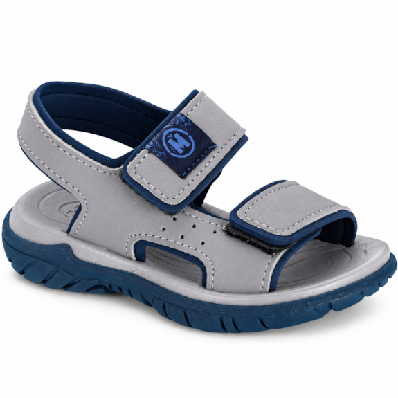 A Papete Masculina Infantil Molekinho Baby 2 Velcros 2400.184