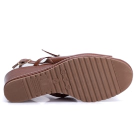 Anabela Peep Toe Bebecê Napa T 5838-184