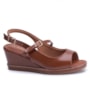 Anabela Peep Toe Bebecê Napa T 5838-184