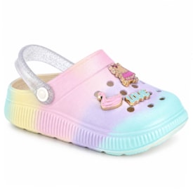 Babuche Infantil Feminina Molekinha EVA Color 2591.408