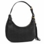 Bolsa Feminina Via Marte Pequena Canoa Tressê Vazado B1-407