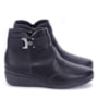 Bota Anabela Piccadily Cano Curto - PRETO