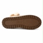 Bota Casual Feminina Camurça com Pelo Cano Baixo Flatform Via Marte