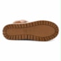 Bota Casual Feminina Camurça com Pelo Cano Baixo Flatform Via Marte