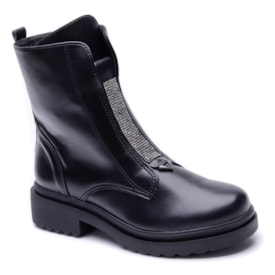 Bota Coturno Trama com brilho Via Marte 245-002