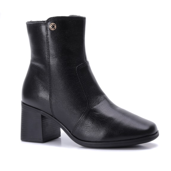 Bota Feminina Bebecê Couro T 6212-101 