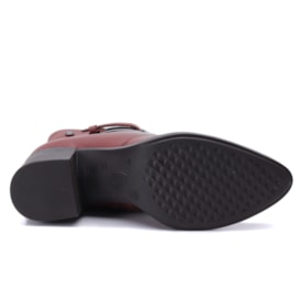 Bota Feminina Bottero Montaria Cano Baixo Couro 346917