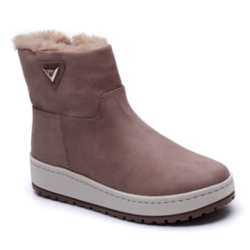 Bota Feminina Casual Camurça com Pelo Via Marte 259-002