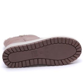 Bota Feminina Casual Camurça com Pelo Via Marte 259-002