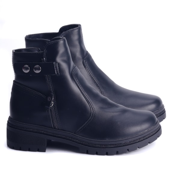 Bota Feminina com Zipper Dakota