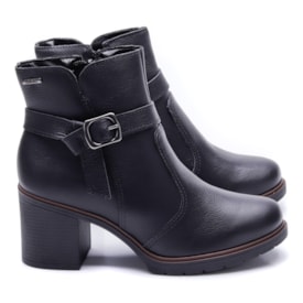 Bota Feminina Dakot Salto Bloco com Fivela D 0392