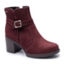 Bota Feminina Dakota em Nobuck Salto Bloco D 0392 N