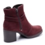 Bota Feminina Dakota em Nobuck Salto Bloco D 0392 N