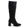Bota Feminina Dakota Salto Bloco Cano Longo Couro D 2383