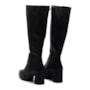 Bota Feminina Dakota Salto Bloco Cano Longo Couro D 2383
