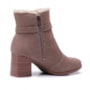 Bota Feminina Dakota Salto Bloco Com Pelo D 2702