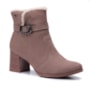 Bota Feminina Dakota Salto Bloco Com Pelo D 2702