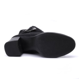 Bota Feminina Dakota Salto Bloco Com Pelo D 2702