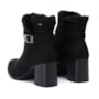Bota Feminina Dakota Salto Bloco Com Pelo D 2702