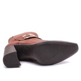 Bota Feminina Dakota Western Salto Bico Fino D 2392