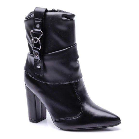 Bota Feminina em Napa com Salto Bloco Vizzano 3105.102