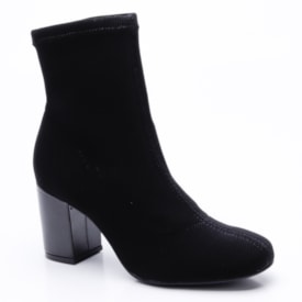 Bota Feminina Lycra Canelada Via Marte Salto 024-007