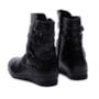 Bota Feminina Mooncity Cano Baixo Rasteira 71142