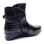 Bota Feminina Mooncity Salto Anabela com Fivela 71105