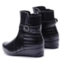 Bota Feminina Mooncity Salto Anabela com Fivela 71105