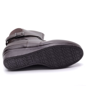 Bota Feminina Mooncity Salto Anabela com Fivela 71105