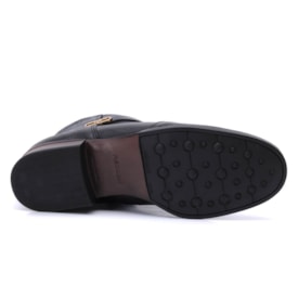 Bota Feminina Pegada Montaria Cano Baixo Couro 282014