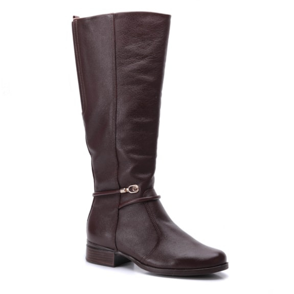 Bota Feminina Pegada Montaria Cano Longo 282064 
