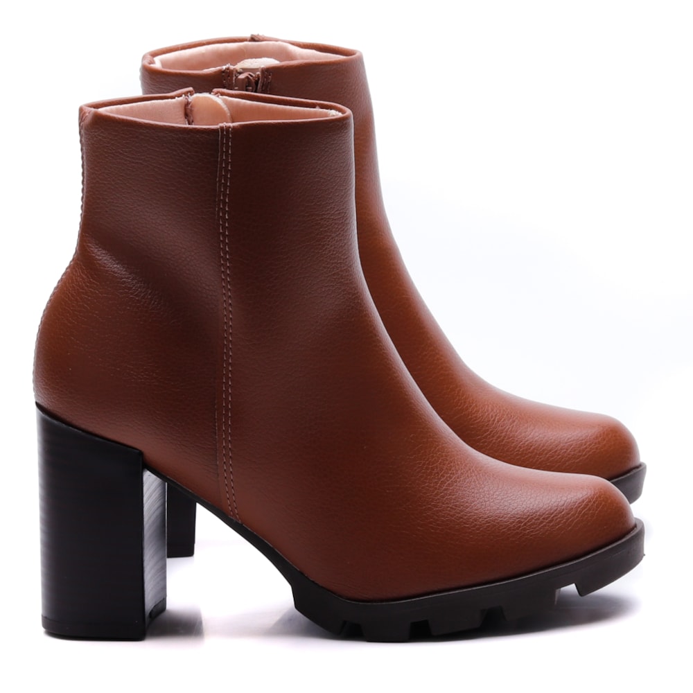 Bota Feminina Salto Beira Rio 9071. 100 - Andaraki