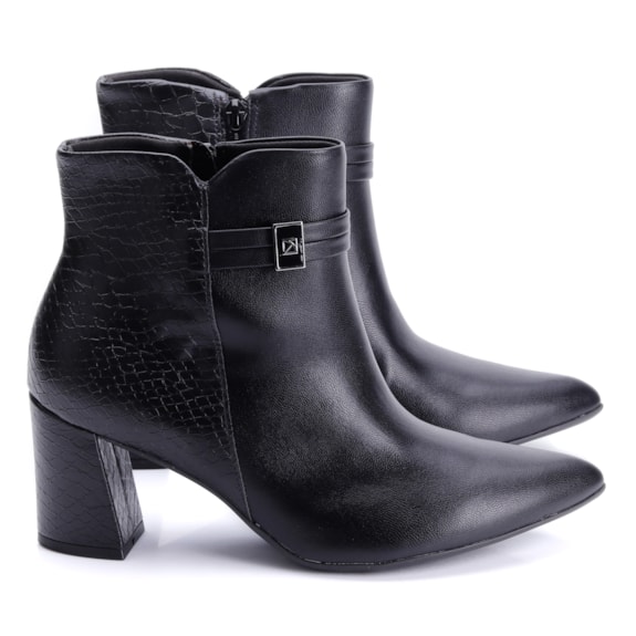 Bota Feminina Salto Bloco Piccadilly 745209