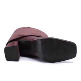 Bota Feminina Via Marte Capa Camurça 248-005 C