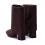 Bota Feminina Via Marte Capa Camurça 248-005 C