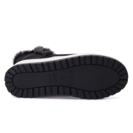 Bota Feminina Via Marte Casual Camurça com Pelo 259-007
