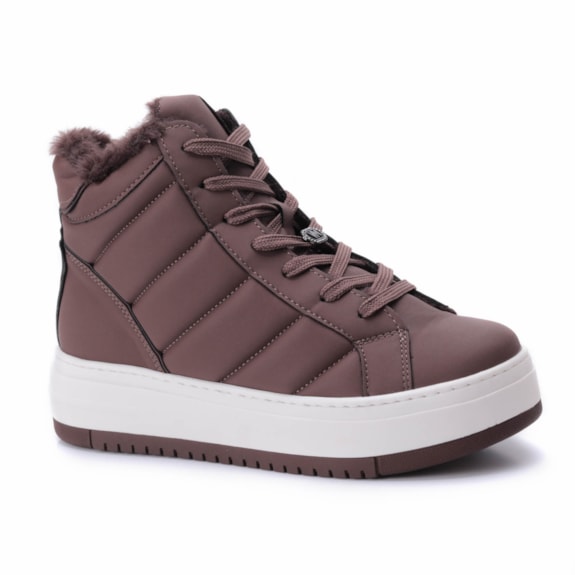 Bota Feminina Via Marte Casual Com Pelo 306-003