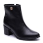 Bota Feminina Via Marte Couro Cano Baixo 066-010