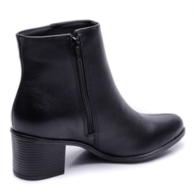 Bota Feminina Via Marte Couro Cano Baixo 066-010