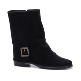 Bota Feminina Vizzano Rasteira Camurça 3077.126