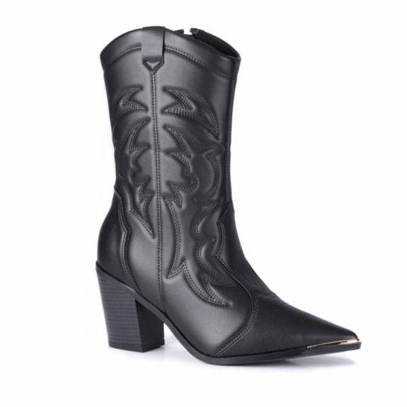 Bota Feminina Vizzano Western Napa Strech 3113.101