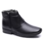 Bota Masculina Social Leveterapia Conforto Couro com Zíper 45906 B