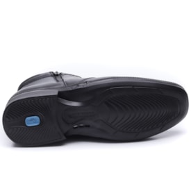 Bota Masculina Social Leveterapia Conforto Couro com Zíper 45906 B
