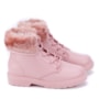 Bota Molekinha Pele Infantil Feminina - ROSA