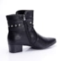 Bota Montaria Cano Baixo Feminina Mooncity - PRETO