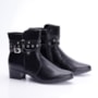 Bota Montaria Cano Baixo Feminina Mooncity - PRETO