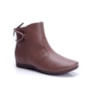 Bota Rasteira Cano Baixo Feminina Comfortflex - CHOCOLATE