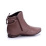 Bota Rasteira Cano Baixo Feminina Comfortflex - CHOCOLATE